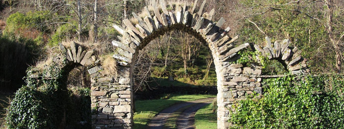 The arches at Cloona Health retreat